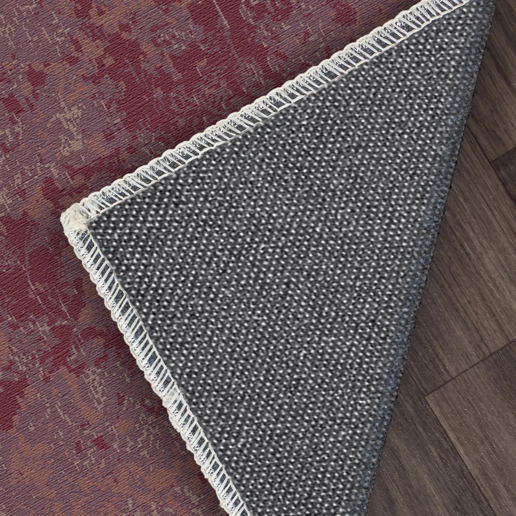 Sanguine Shadow Erased Rug