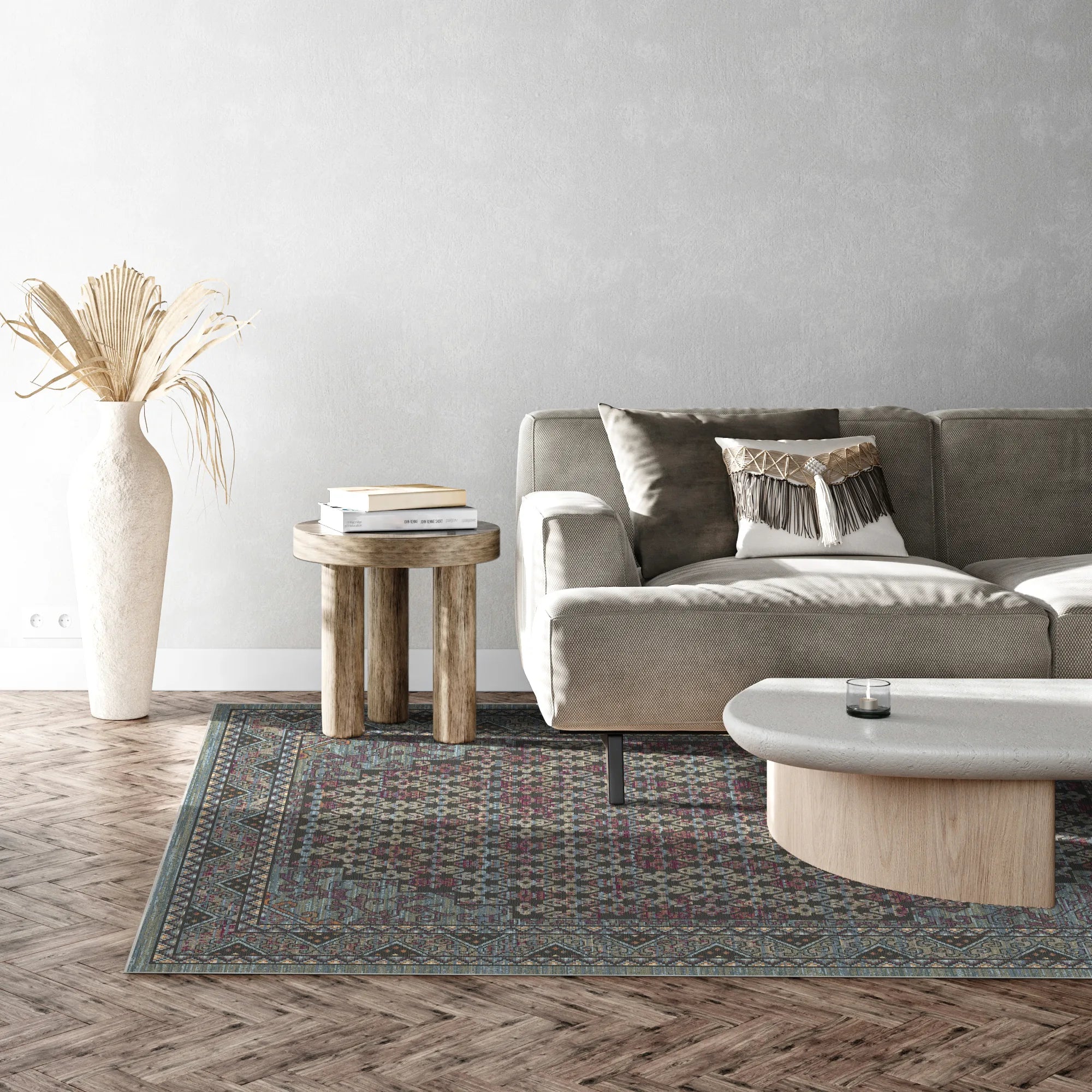 Midnight Nomad Medallion Rug