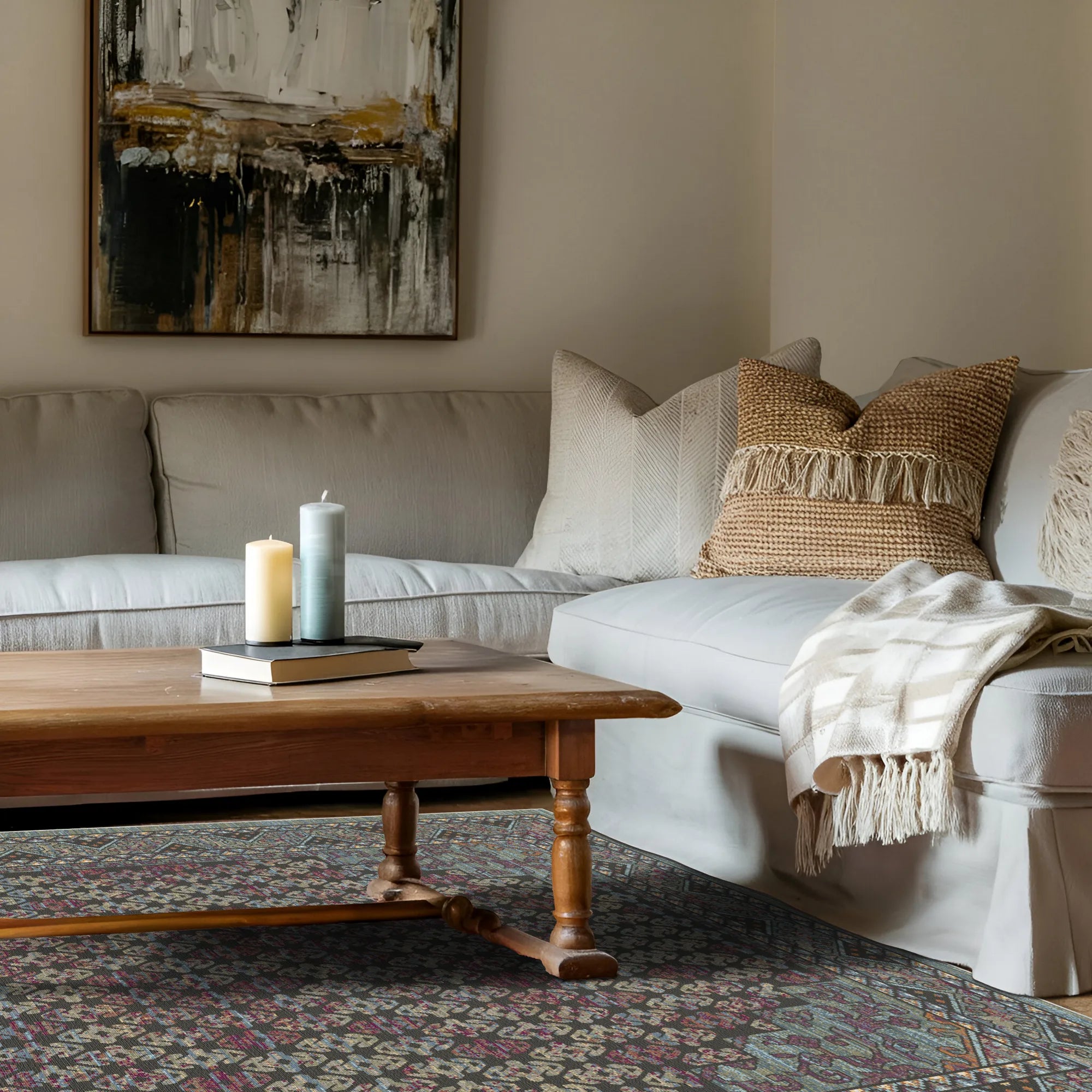 Midnight Nomad Medallion Rug