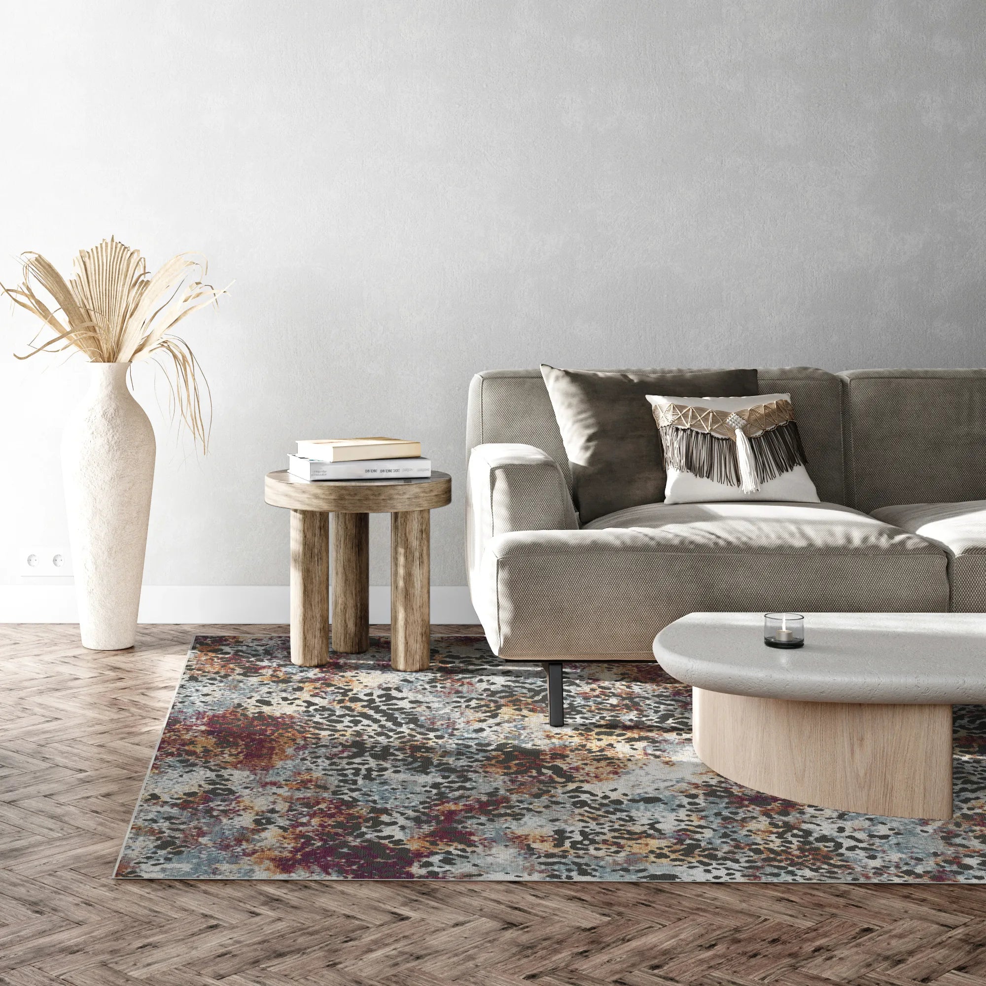 Dappled Solstice Abstract Rug