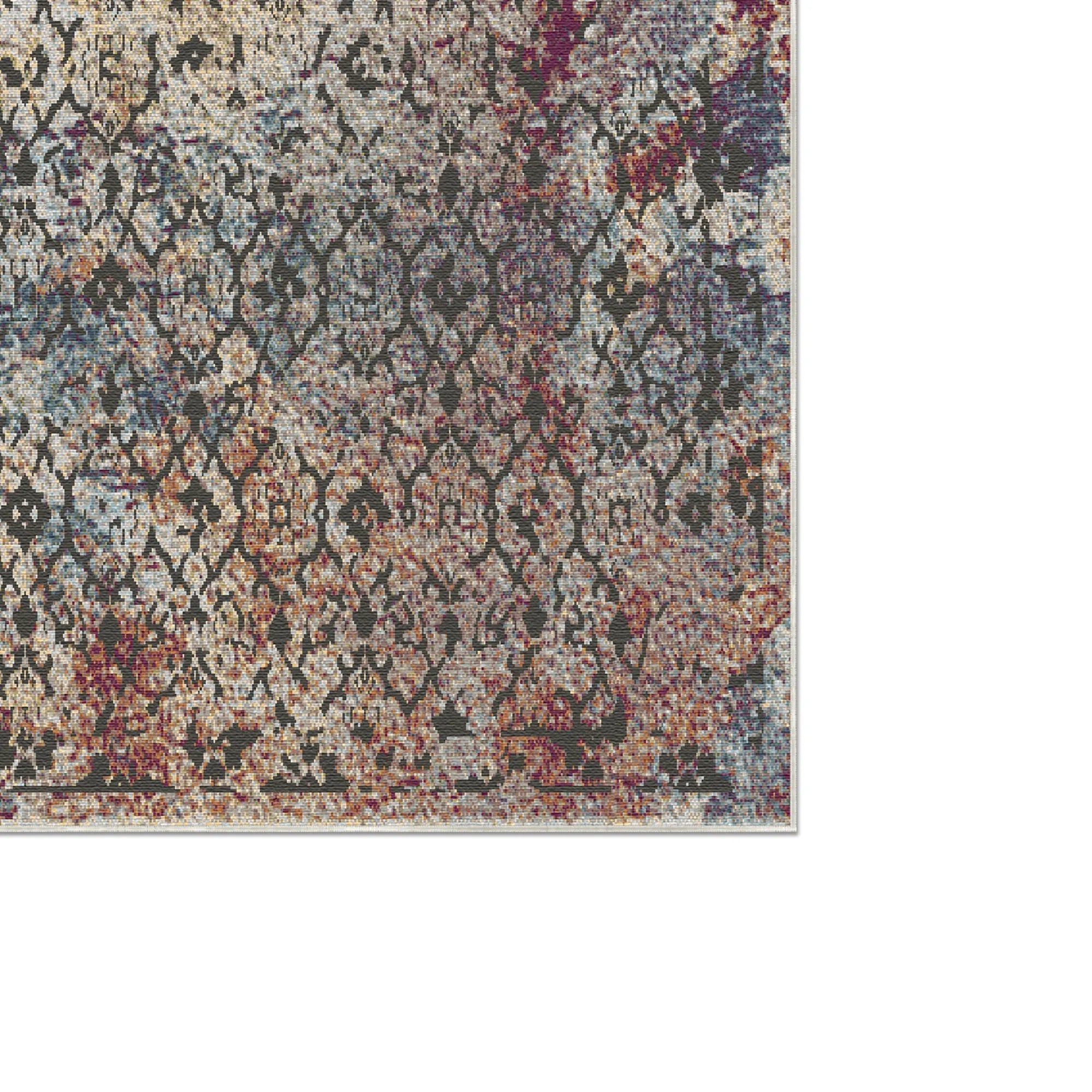 Tappeto Reticolo Calamaio Artigianale