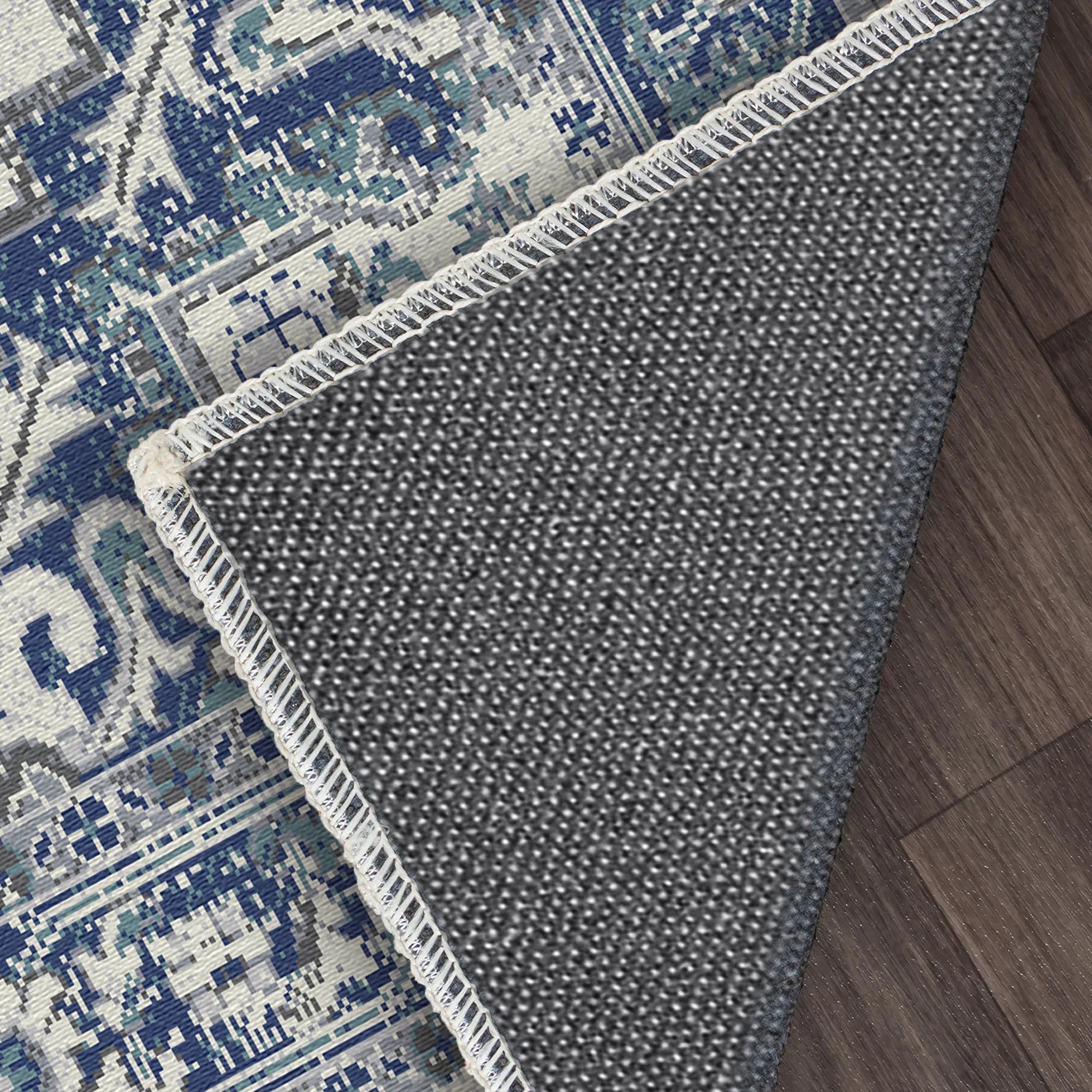 Caspian Indigo Vintage Washable Rug