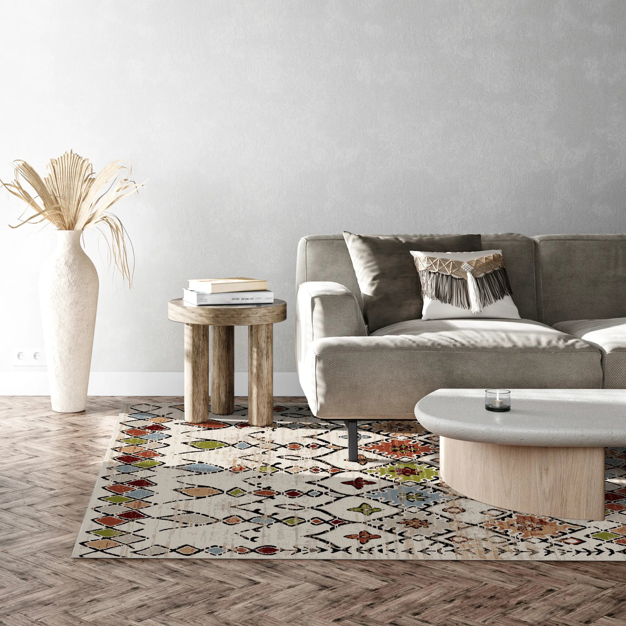 Anatolian Spice Tribal Washable Rug