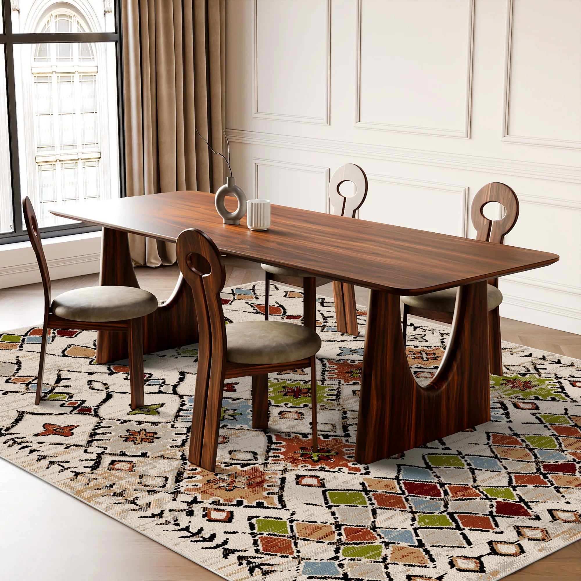 Anatolian Spice Tribal Washable Rug