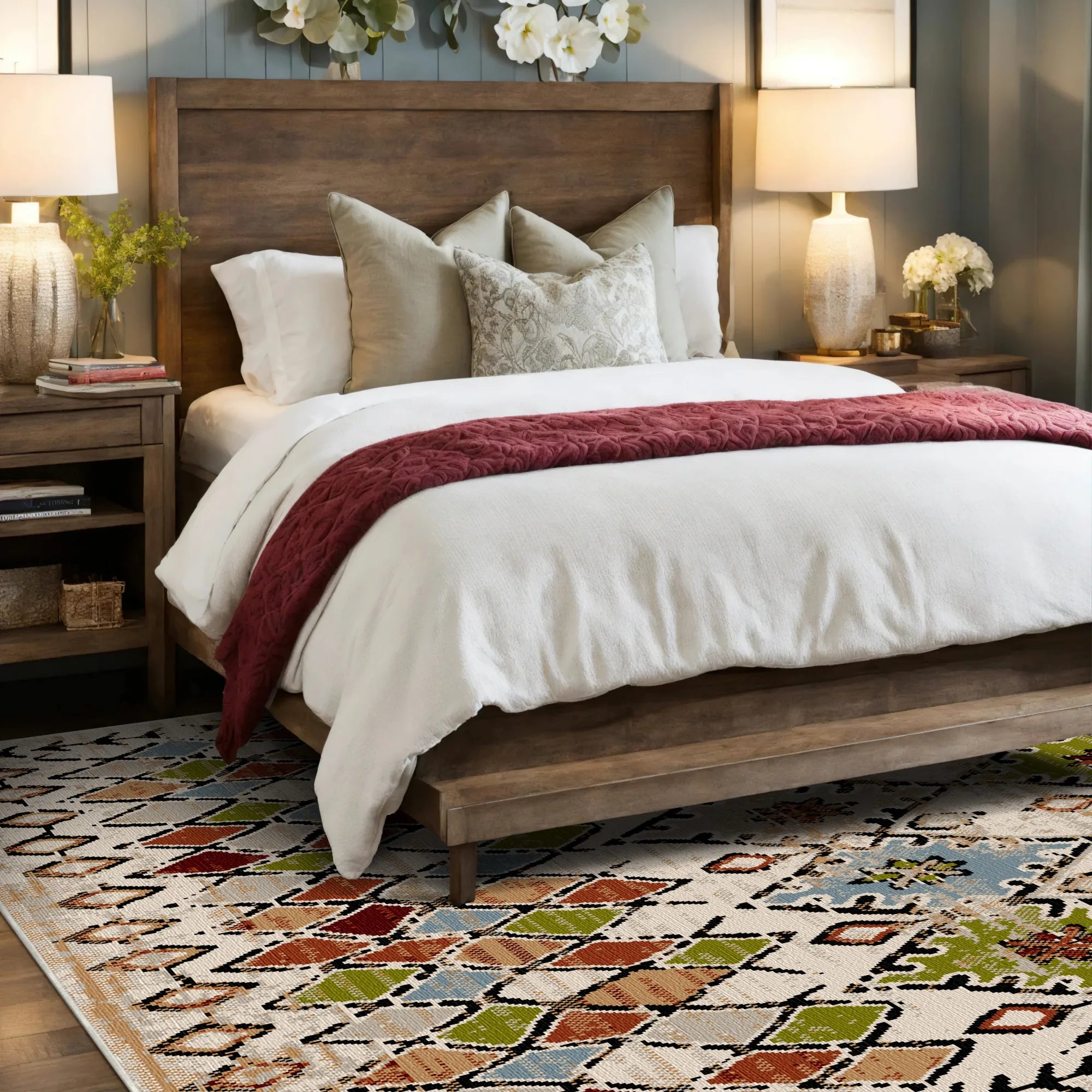 Anatolian Spice Tribal Washable Rug