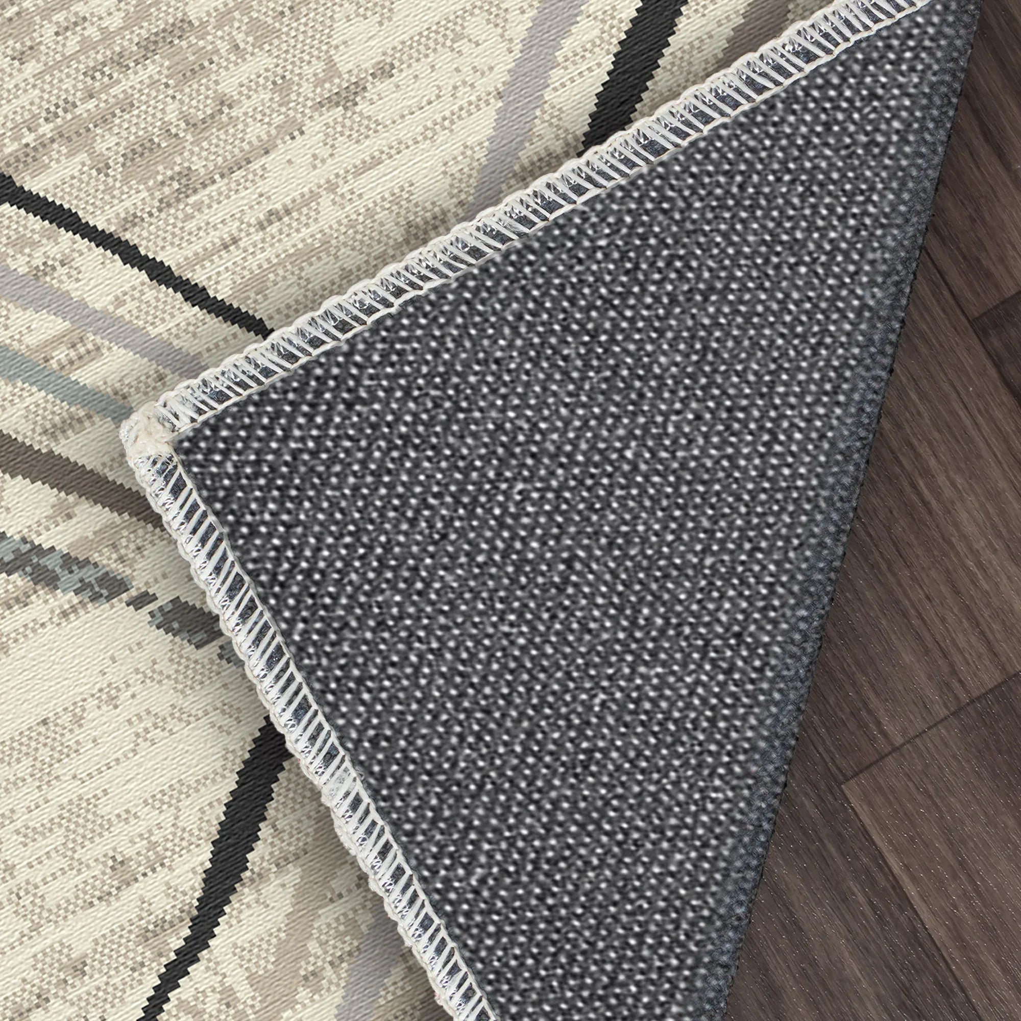 Aspen Sketch Geometric Washable Rug