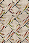 Sierra Sketch Geometric Washable Rug Multi