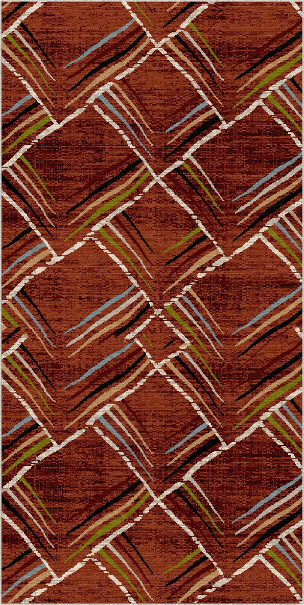 Tappeto Geometrico Lavabile Sienna Sketch