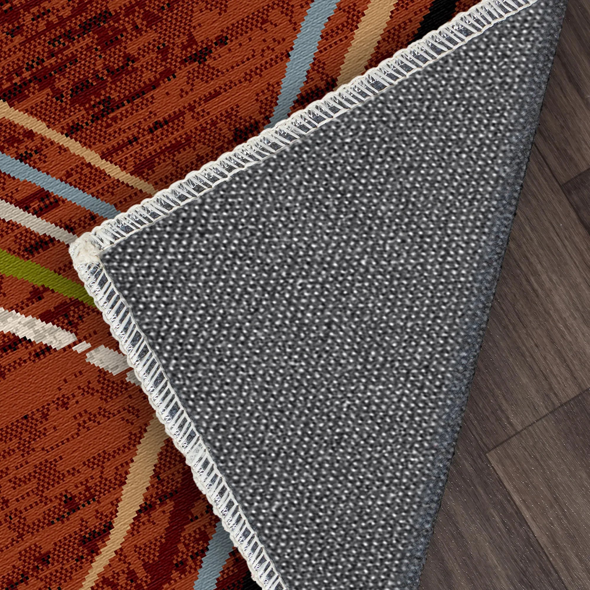 Sienna Sketch Geometric Washable Rug