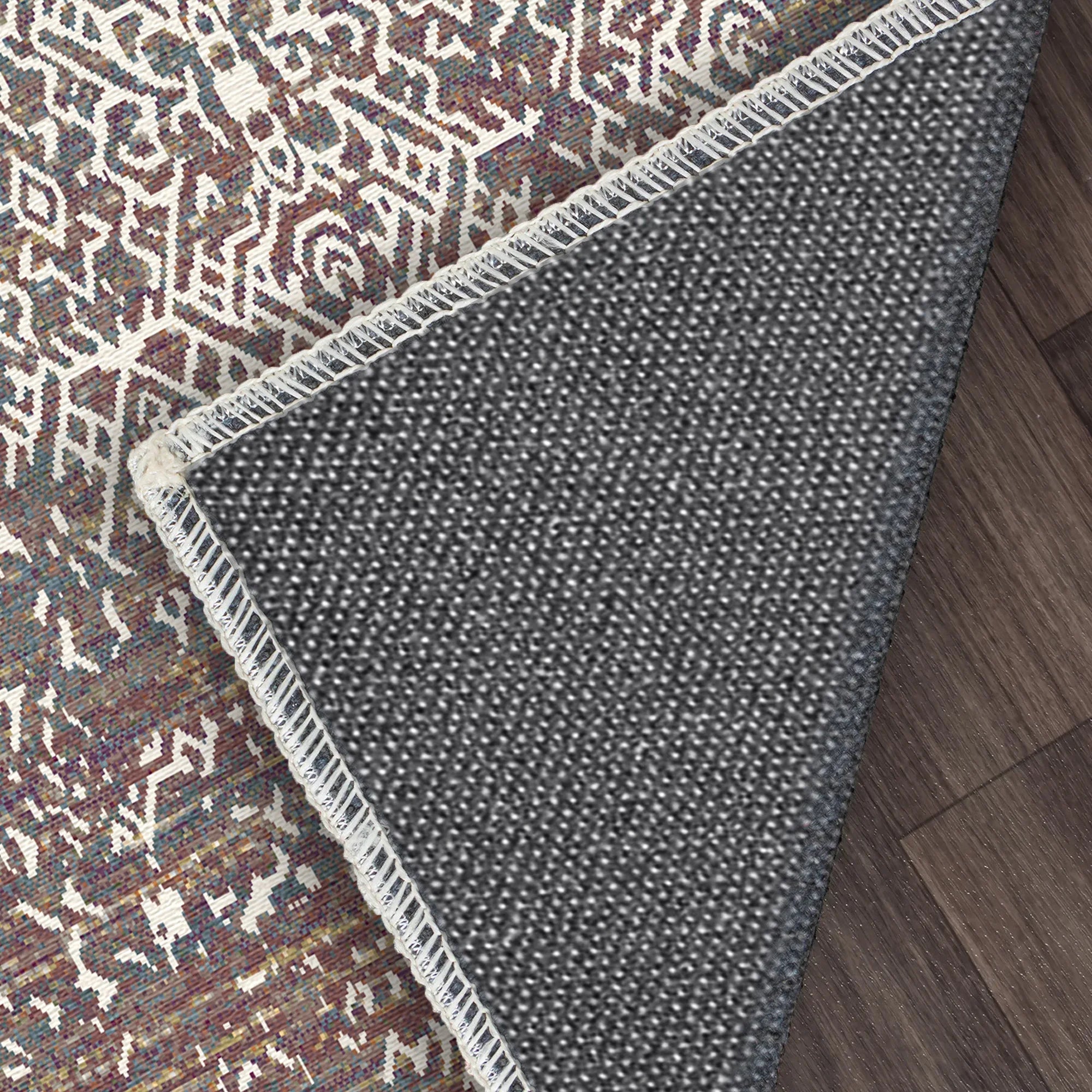 Alabaster Oracle Erased Tribal Rug