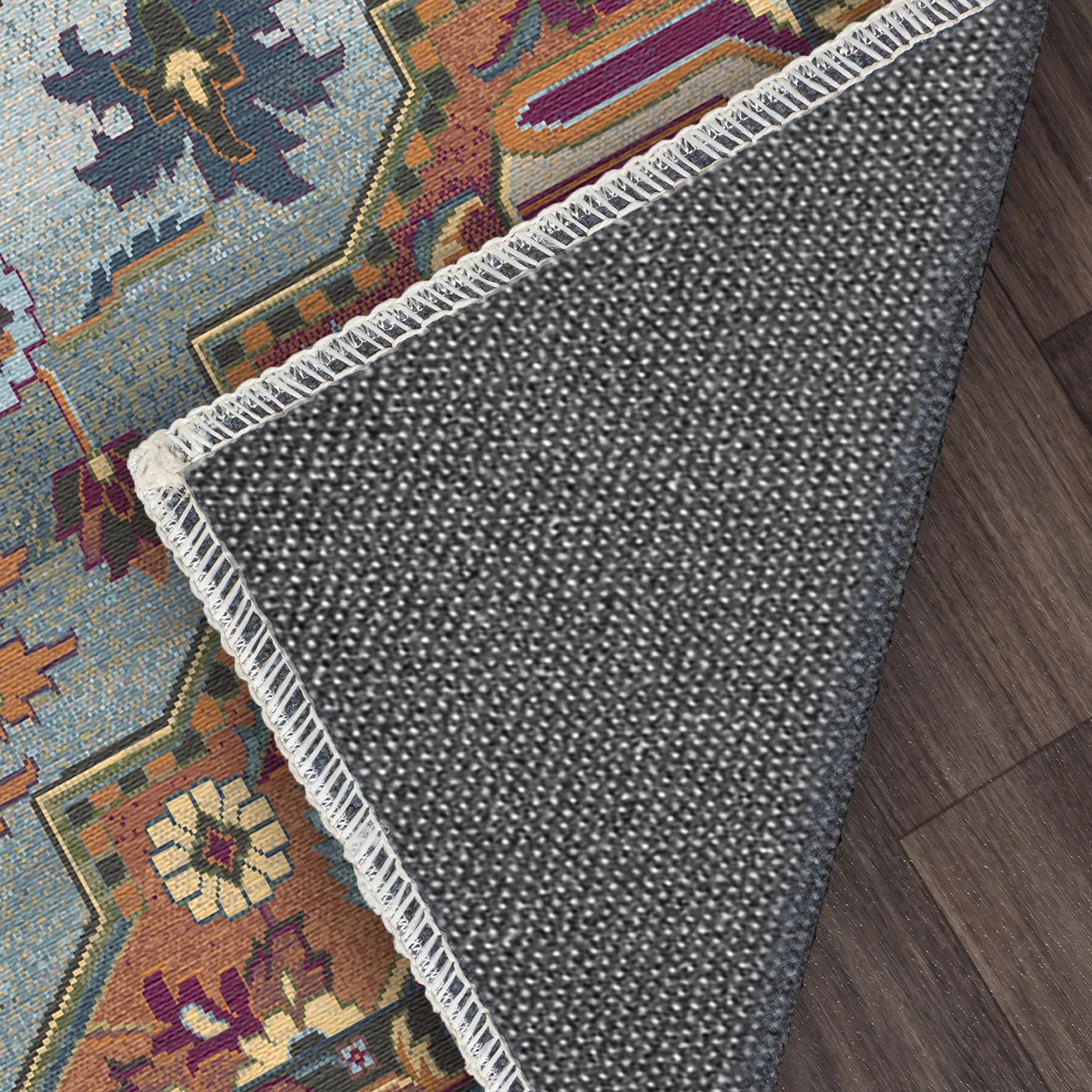 Azure Sovereign Heritage Medallion Rug