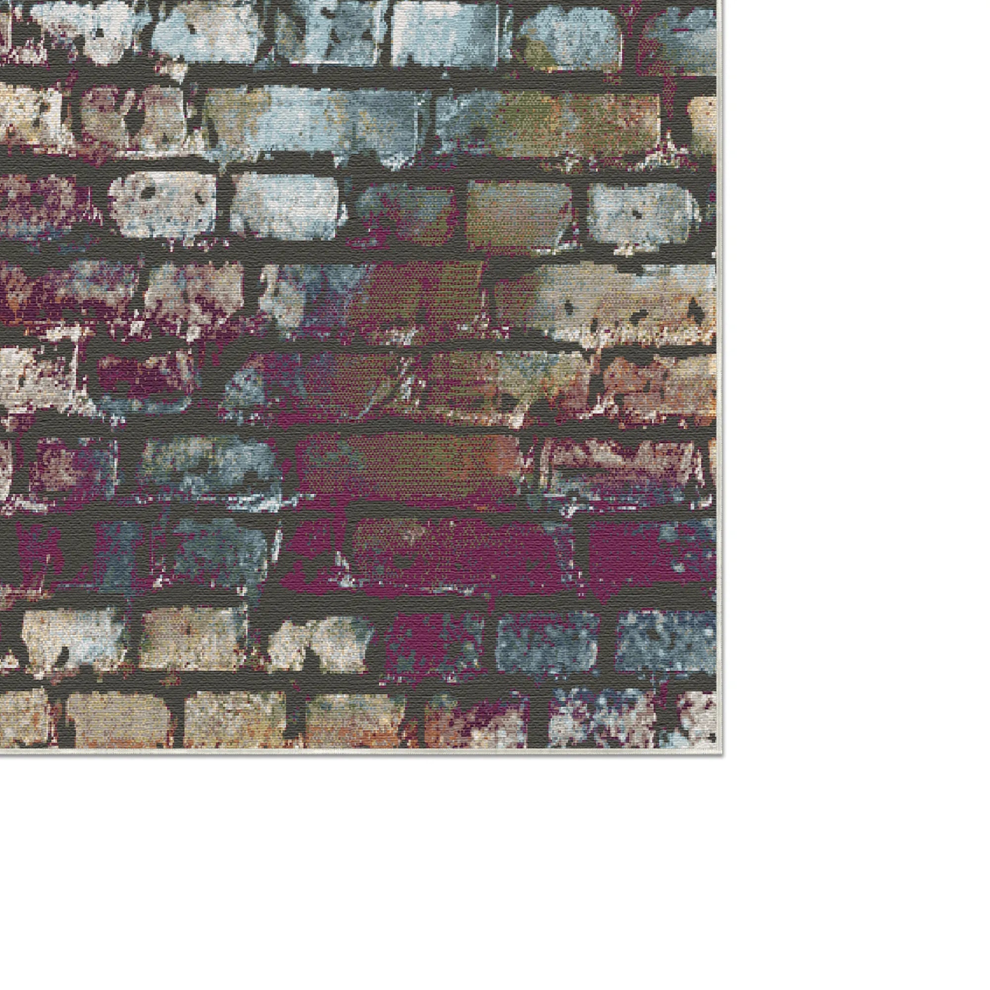 Urban Relic Masonry Abstract Rug