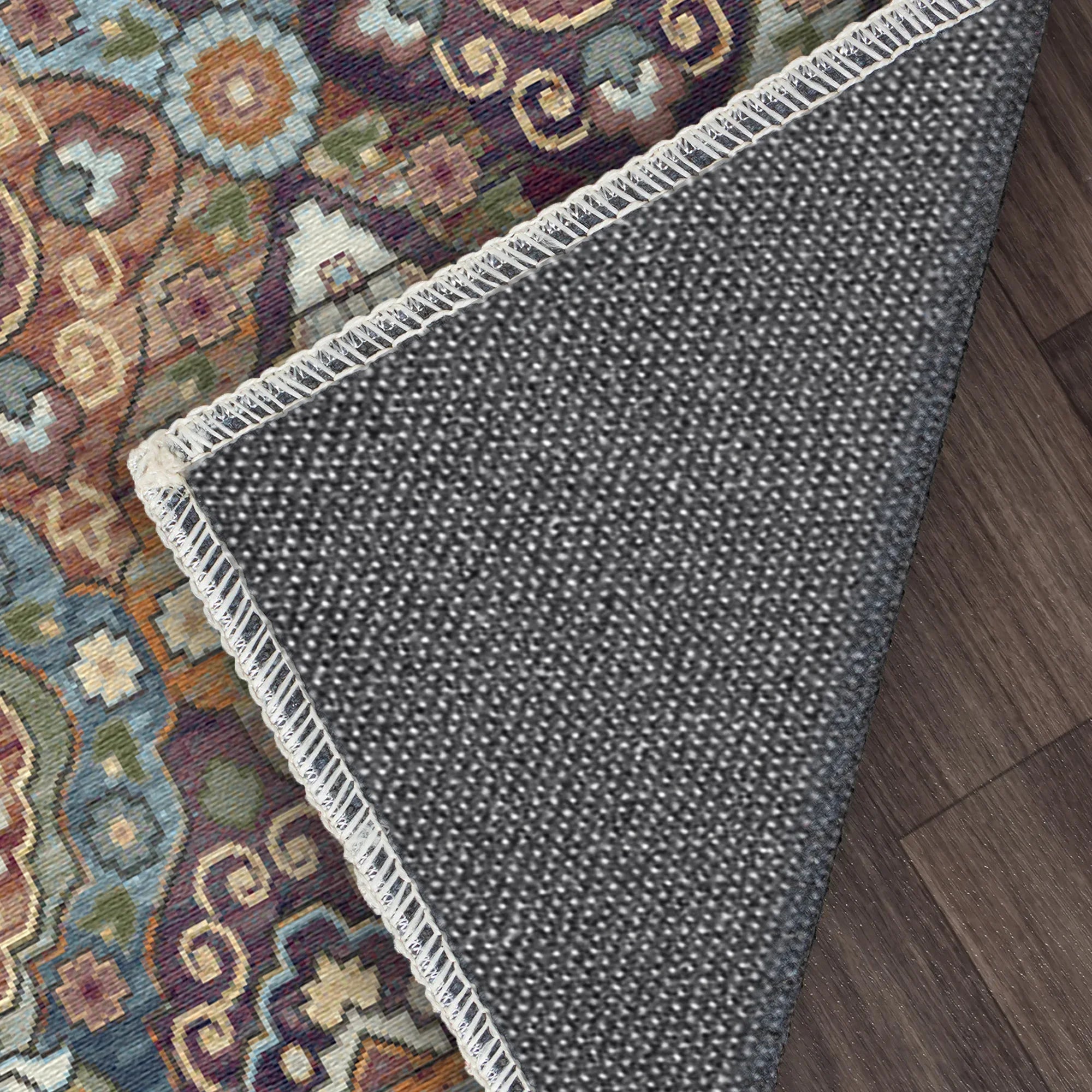 Prism Lattice Floral Rug