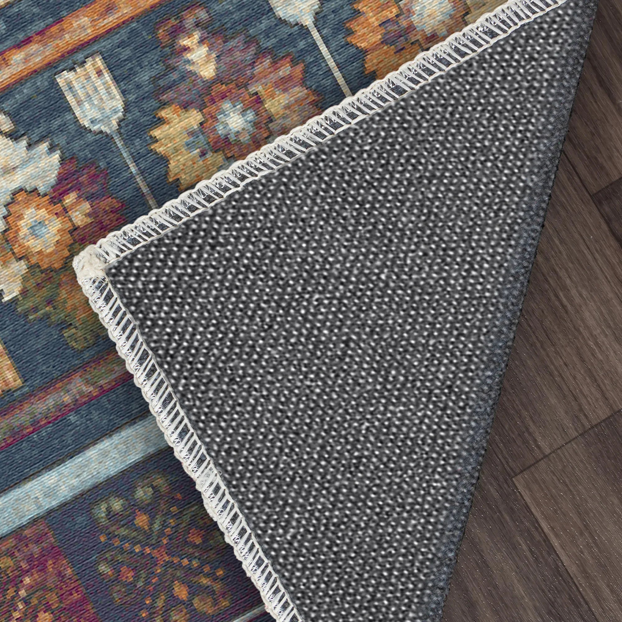 Nomadic Narrative Striped Rug