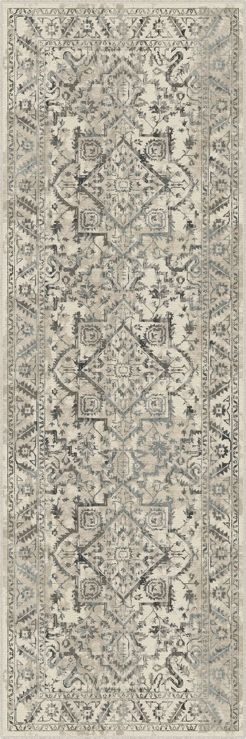 Tappeto Vintage Lavabile Myra Stone