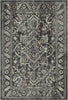 Troy Charcoal Vintage Washable Rug 