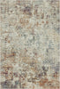 Ivory Mirage Erased Tribal Rug 