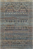 Indigo Oracle Erased Tribal Rug 