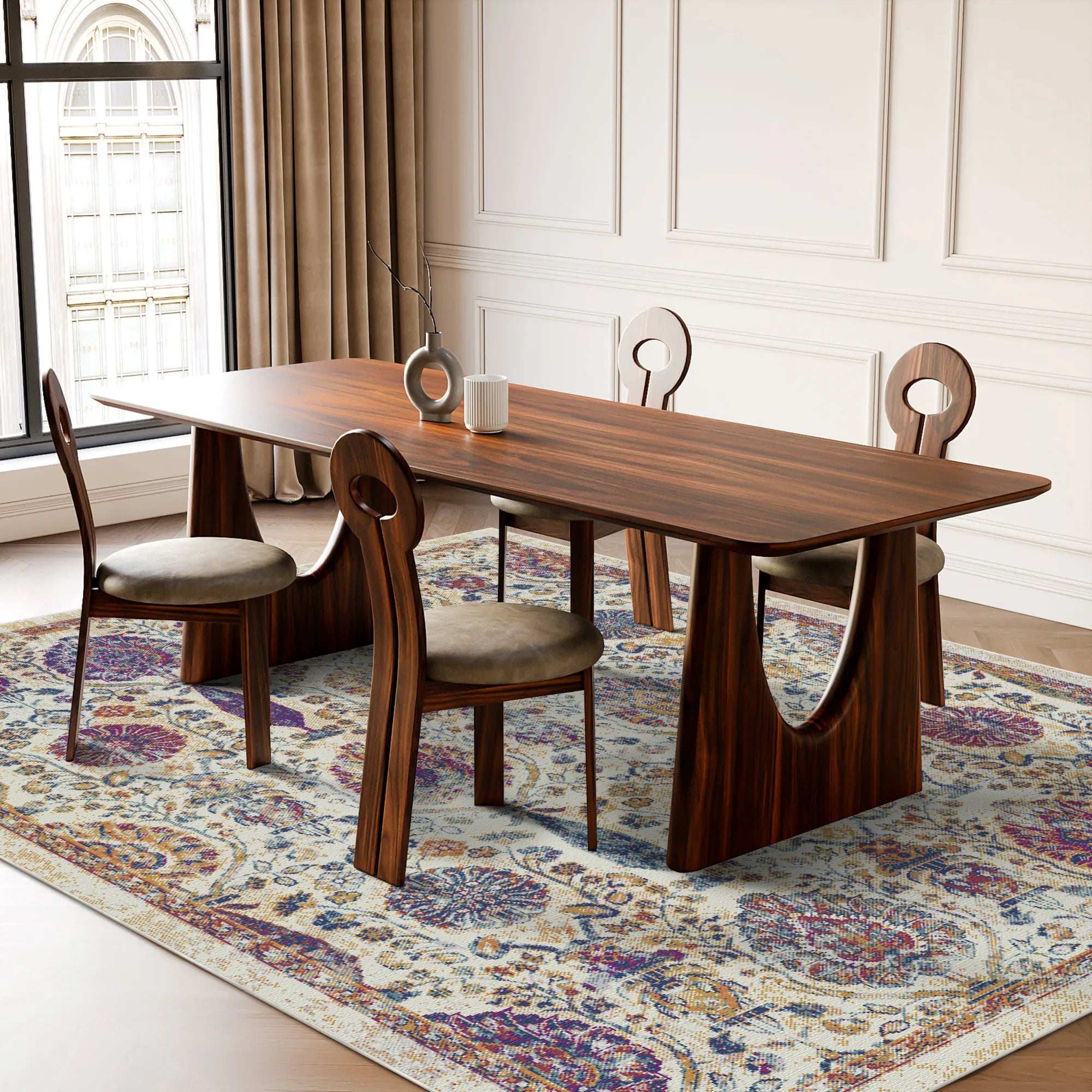 Sovereign Garden Erased Botanical Rug