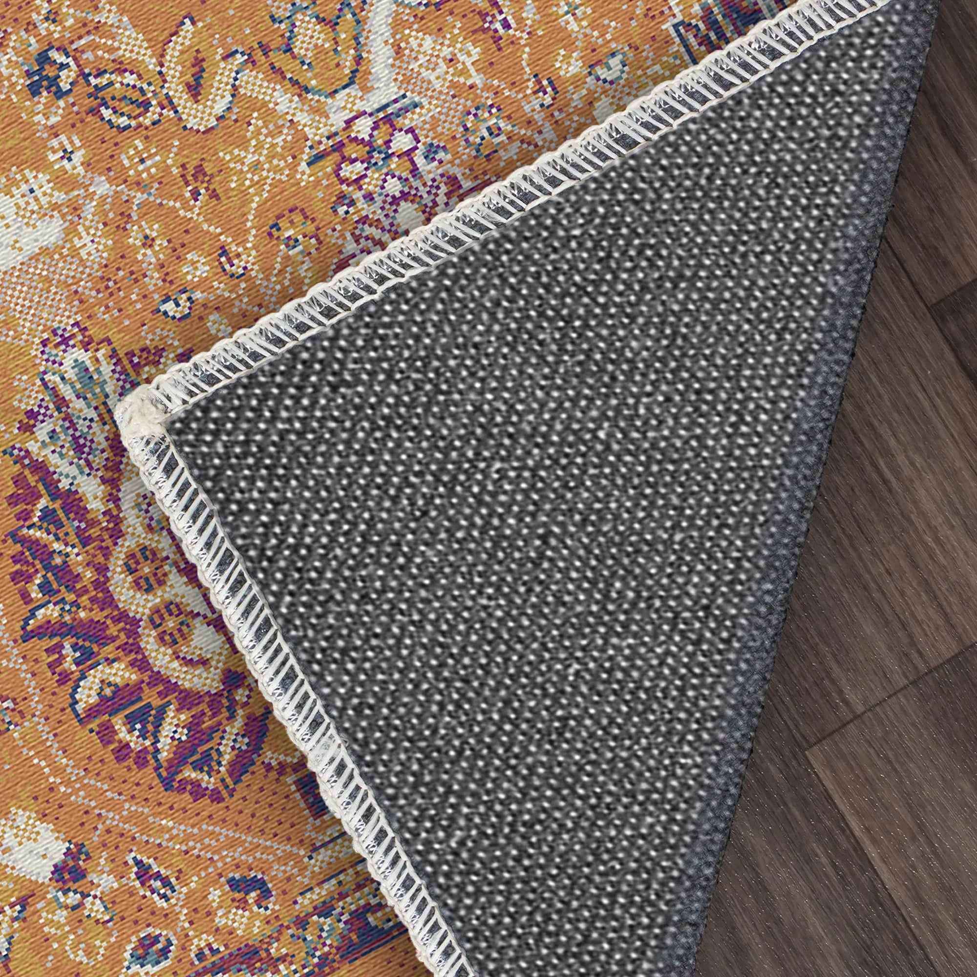 Amber Garden Erased Botanical Rug