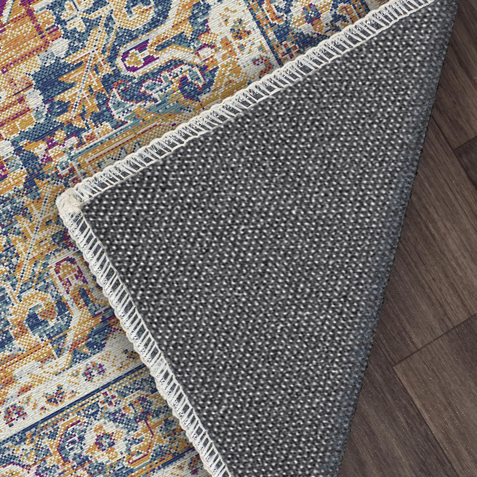 Amber Citadel Ornate Medallion Rug