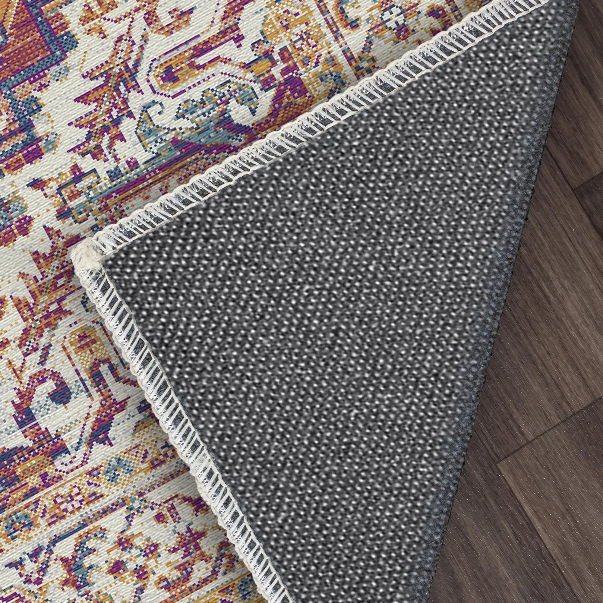 Terracotta Citadel Ornate Medallion Rug