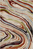 Florence Art Abstract Washable Rug 