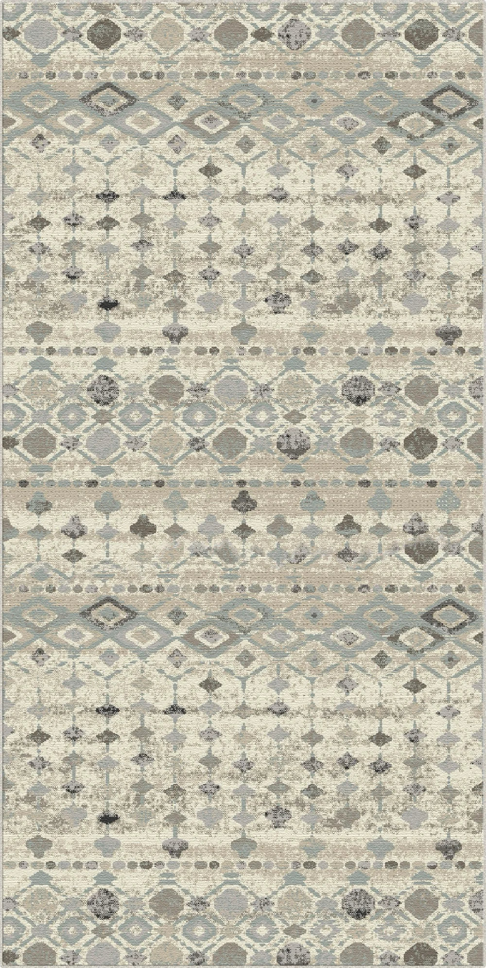Tappeto Geometrico Tribal Lavabile Baja
