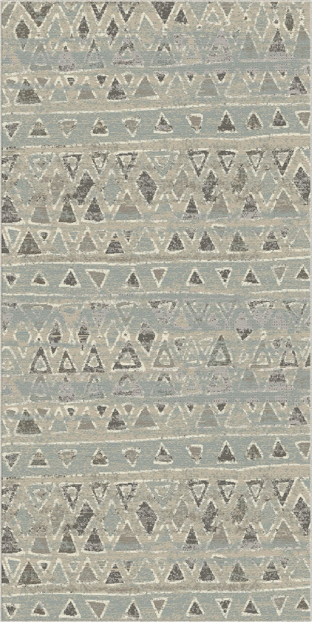 Tappeto Tribal Lavabile Sitka Slate