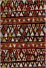 Klondike Rust Tribal Washable Rug 