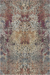 Bohemian Distressed Leopard Rug Rust