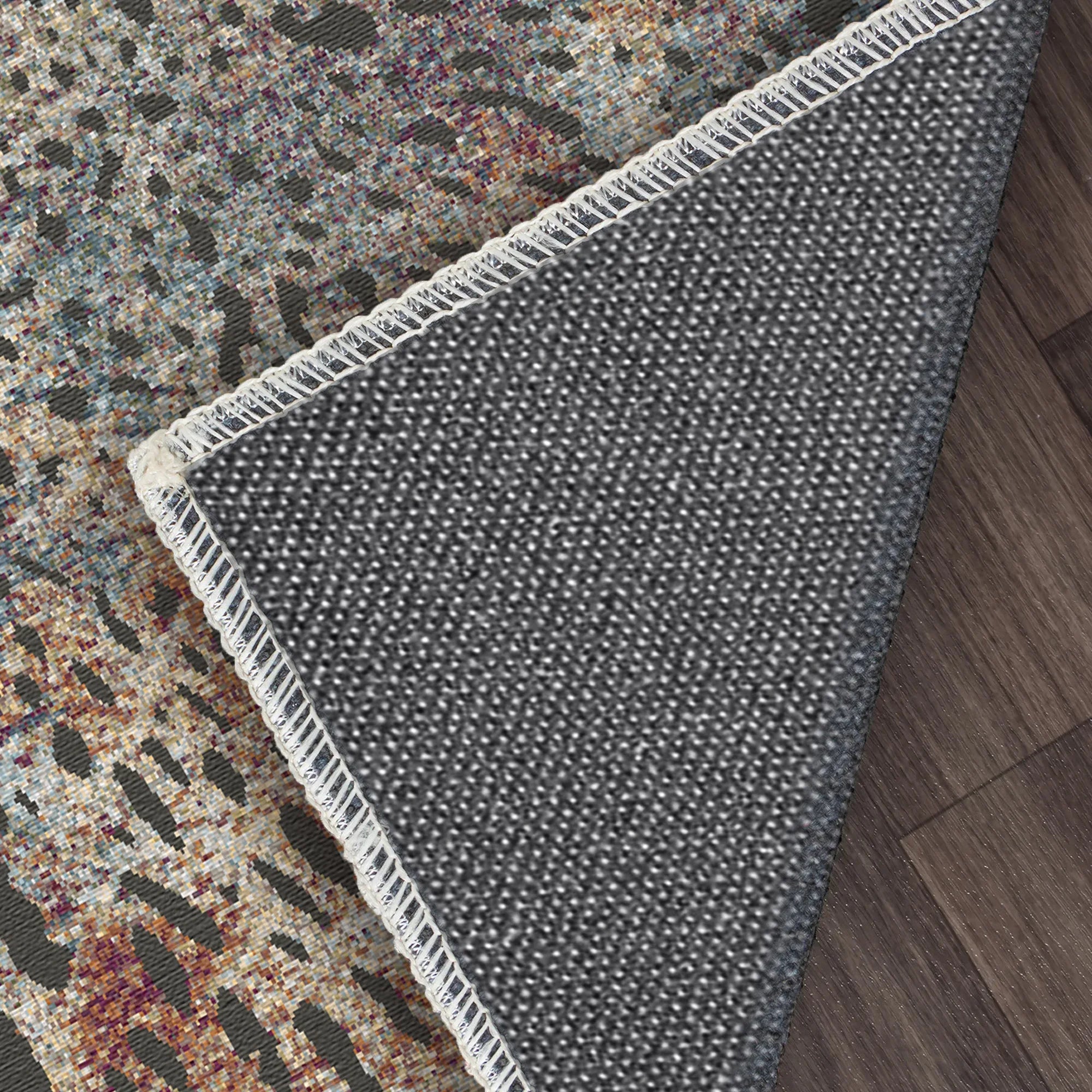 Bohemian Distressed Leopard Rug