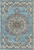 Valencia Sky Traditional Washable Rug 