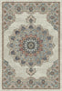 Salamanca Beige Traditional Washable Rug 