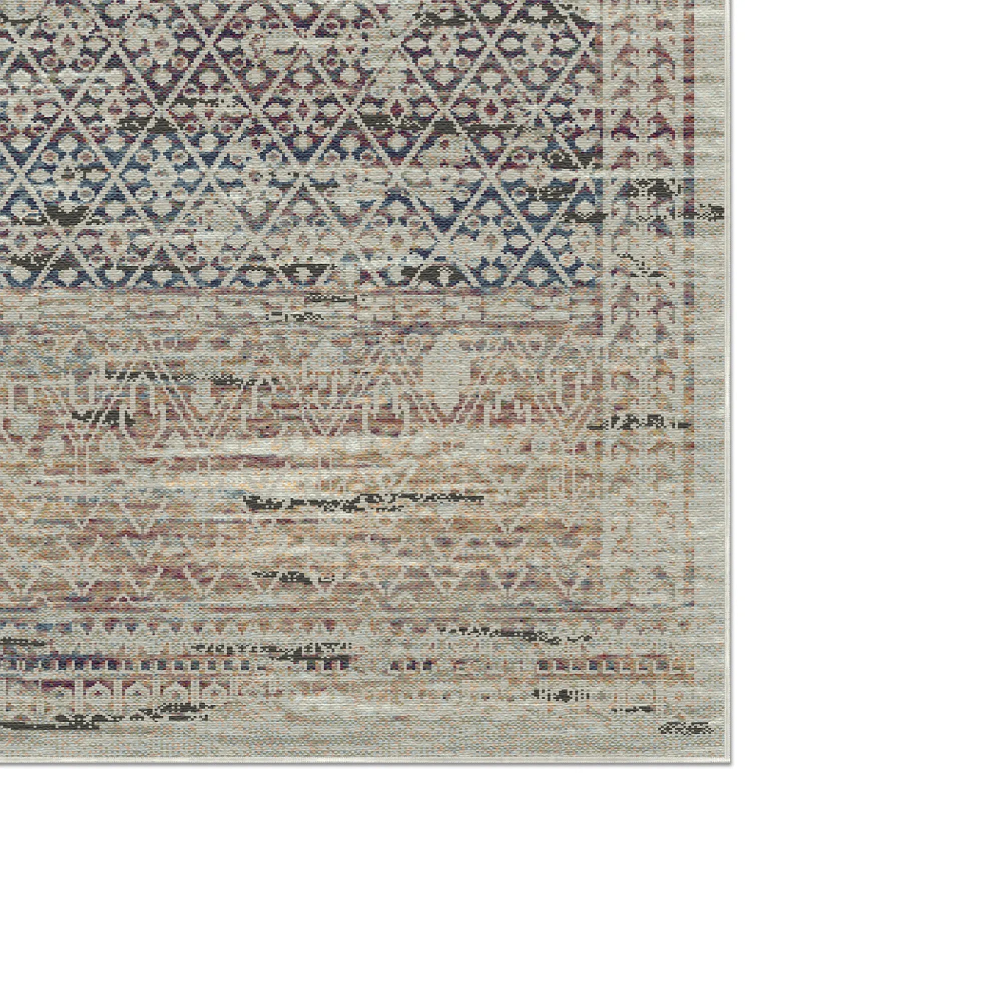 Lucca Mist Transitional Washable Rug