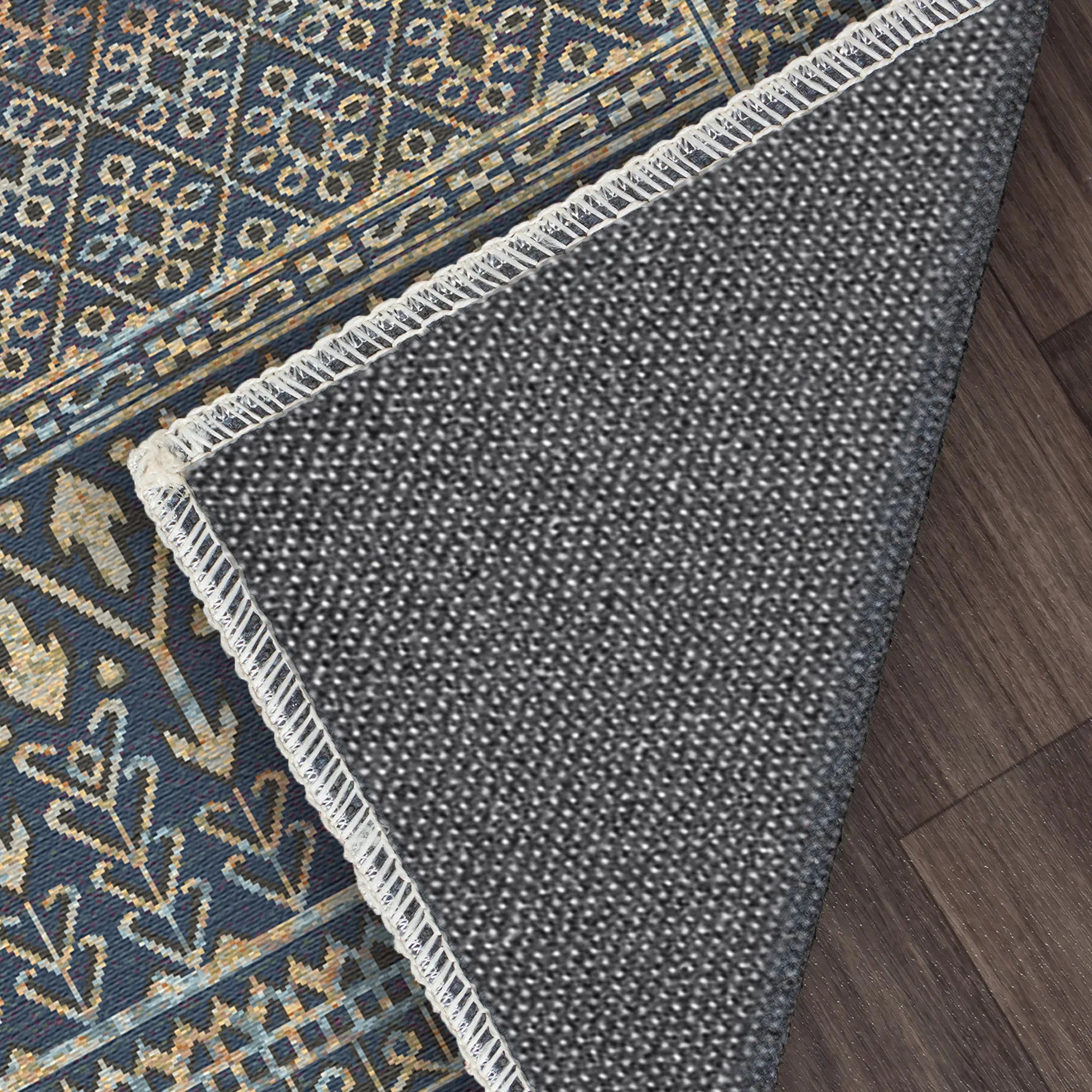 Venice Night Transitional Washable Rug