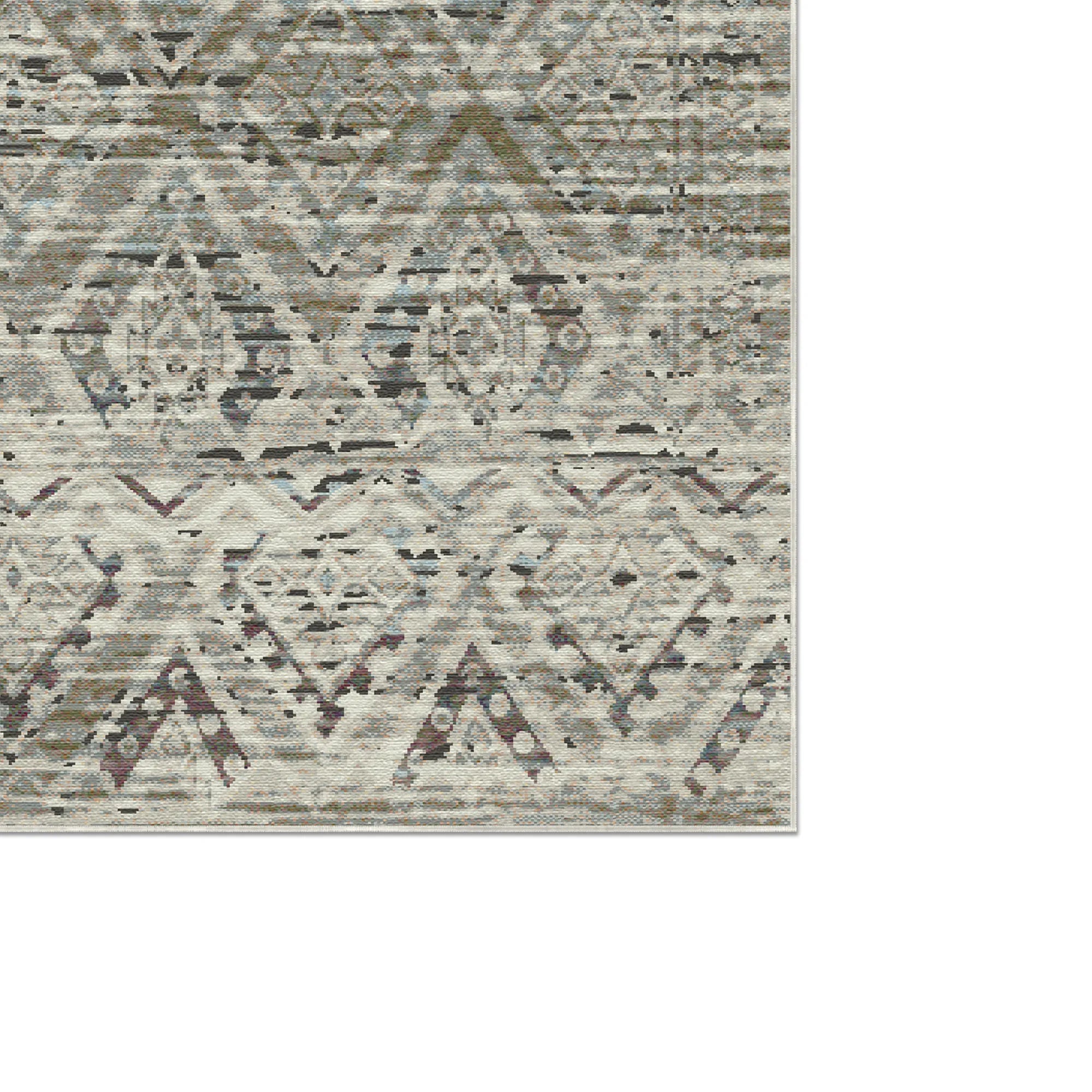 Tappeto Distressed Diamond Positano Sand
