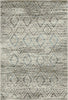 Positano Sand Distressed Diamond Rug 