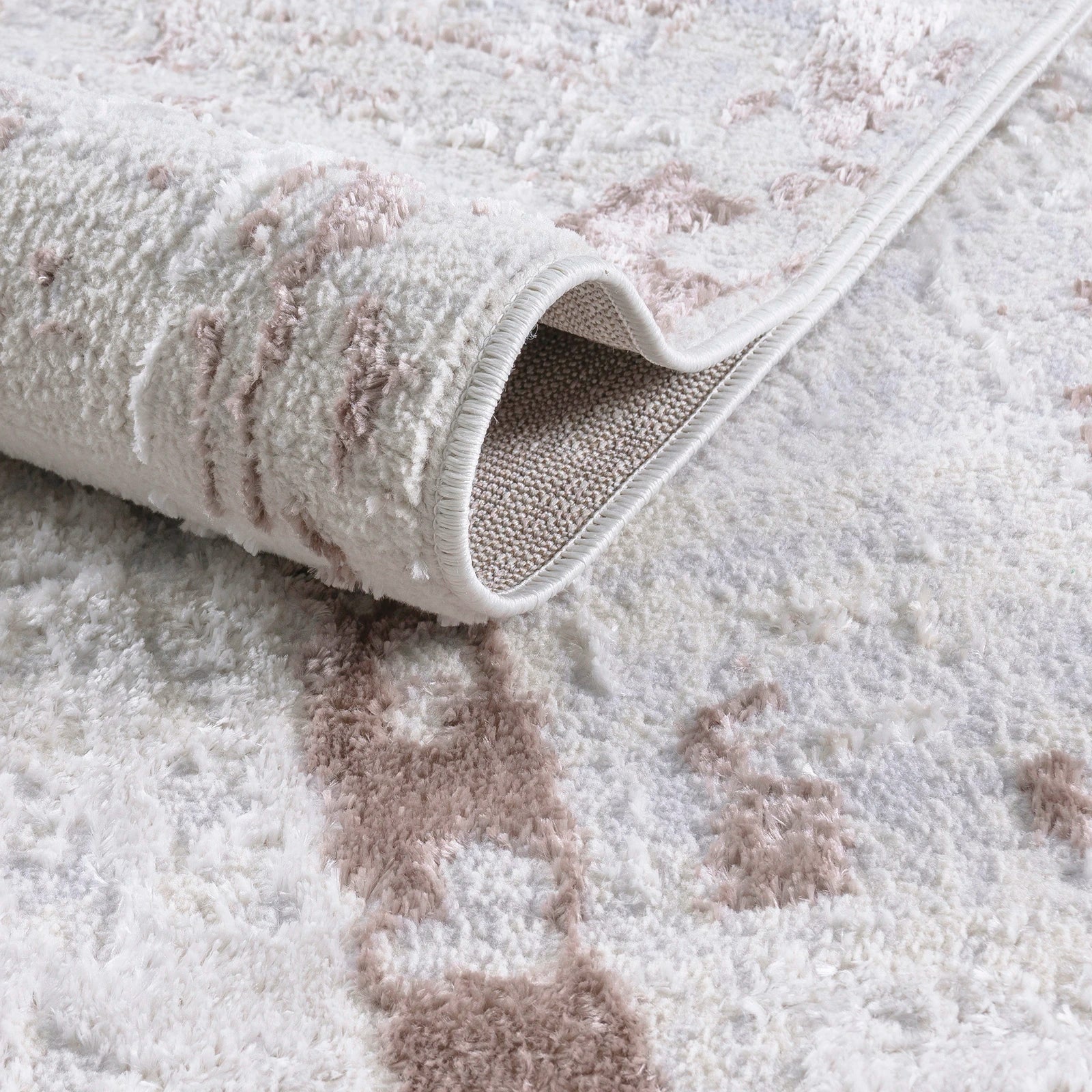 Tappeto Astratto Marrone Urban Drift