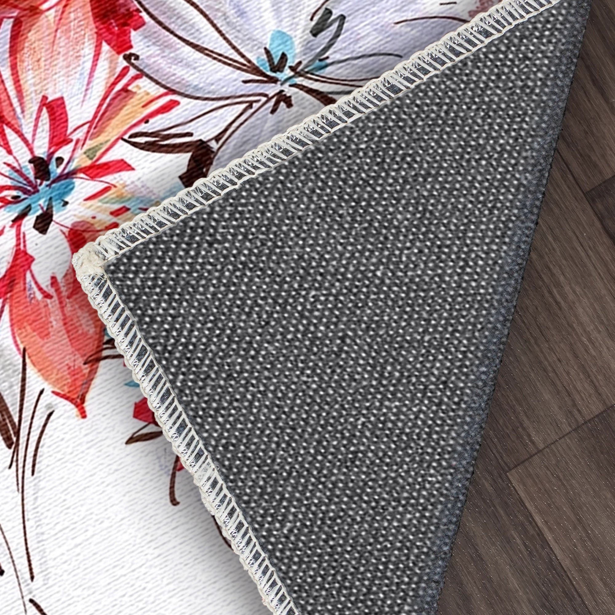 Modern Floral Artistic Bloom Rug