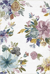 Distressed Vintage Bloom Rug Multi