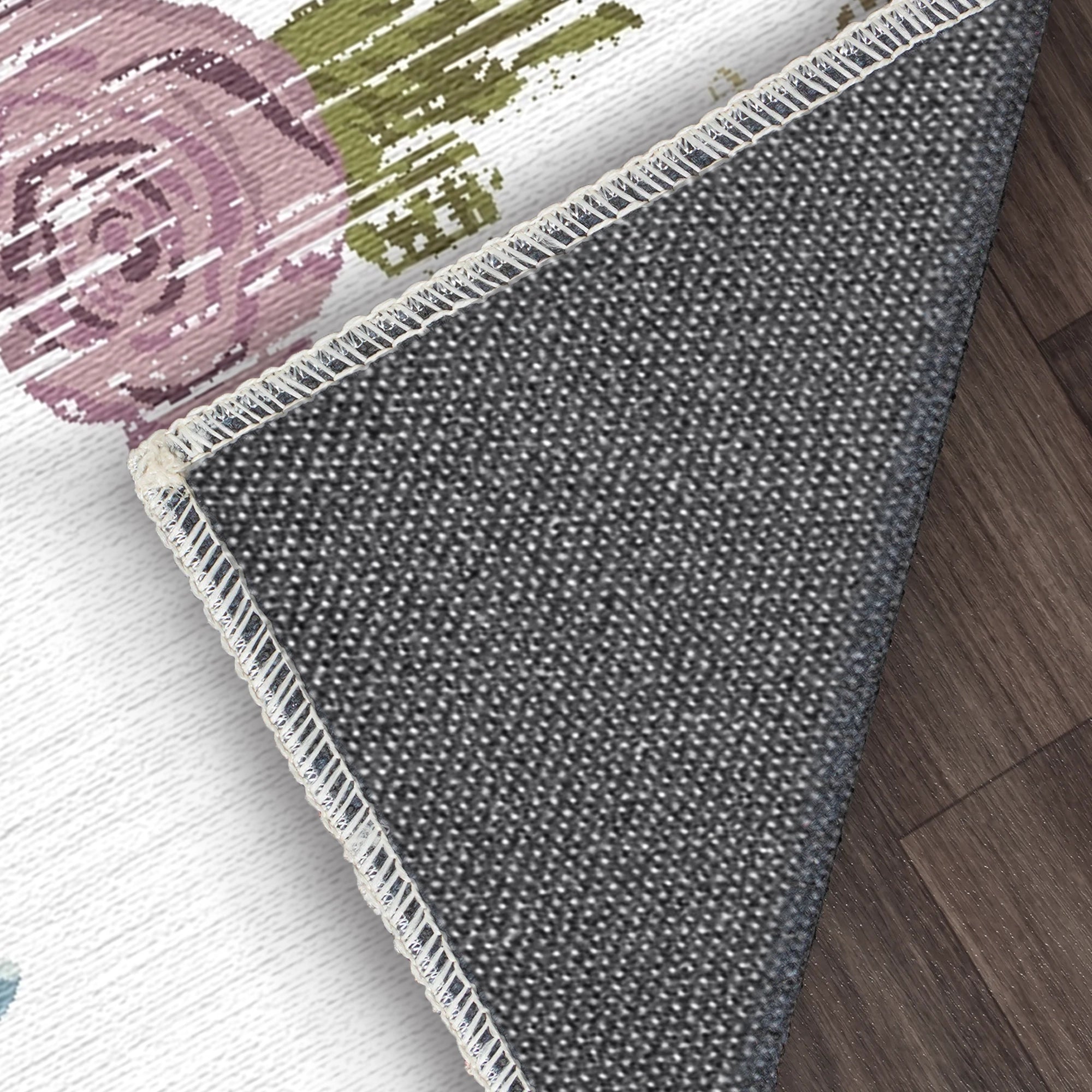 Distressed Vintage Bloom Rug