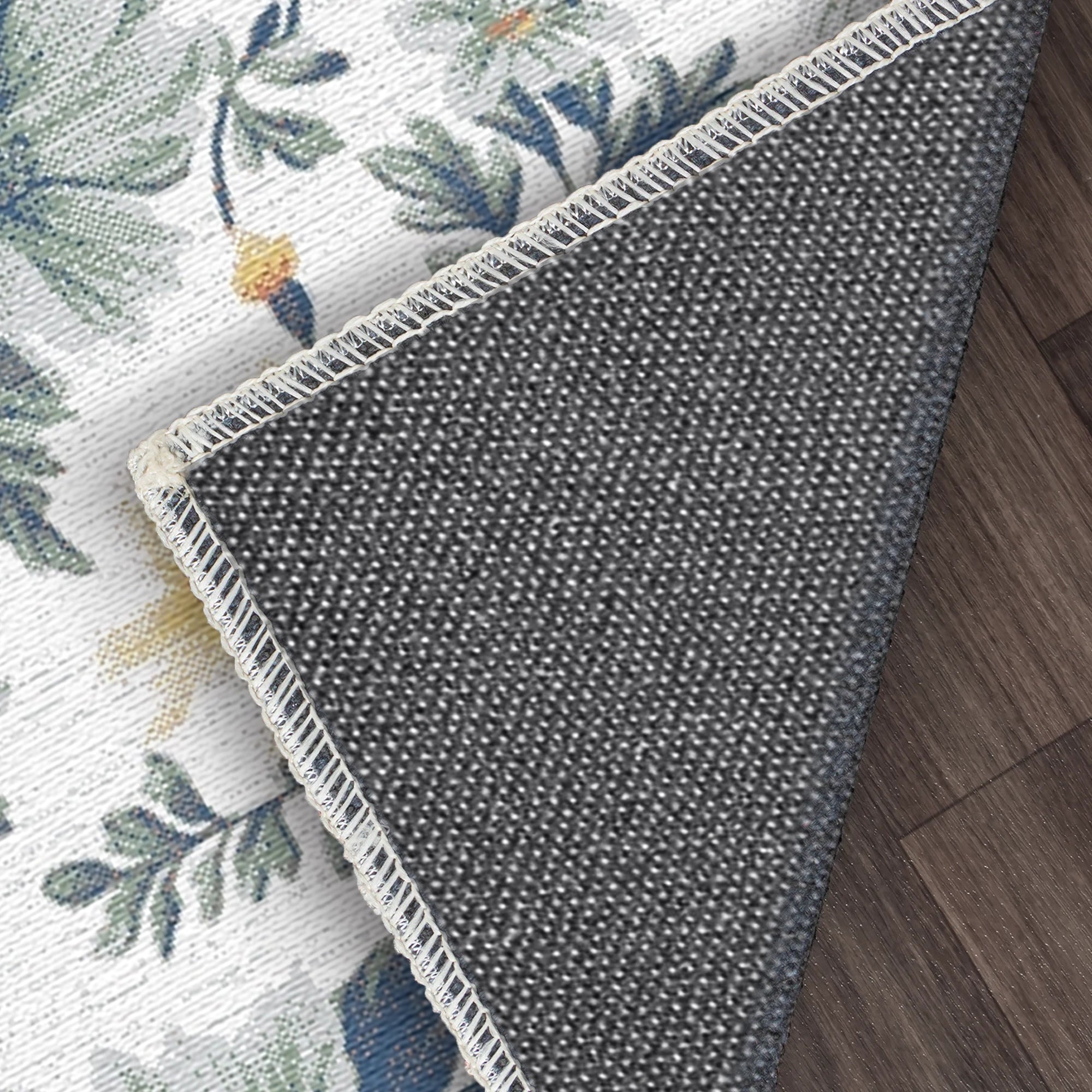 Amber Meadow Botanical Rug