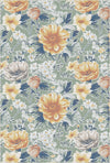 Sage Amber Meadow Botanical Rug Sage Green