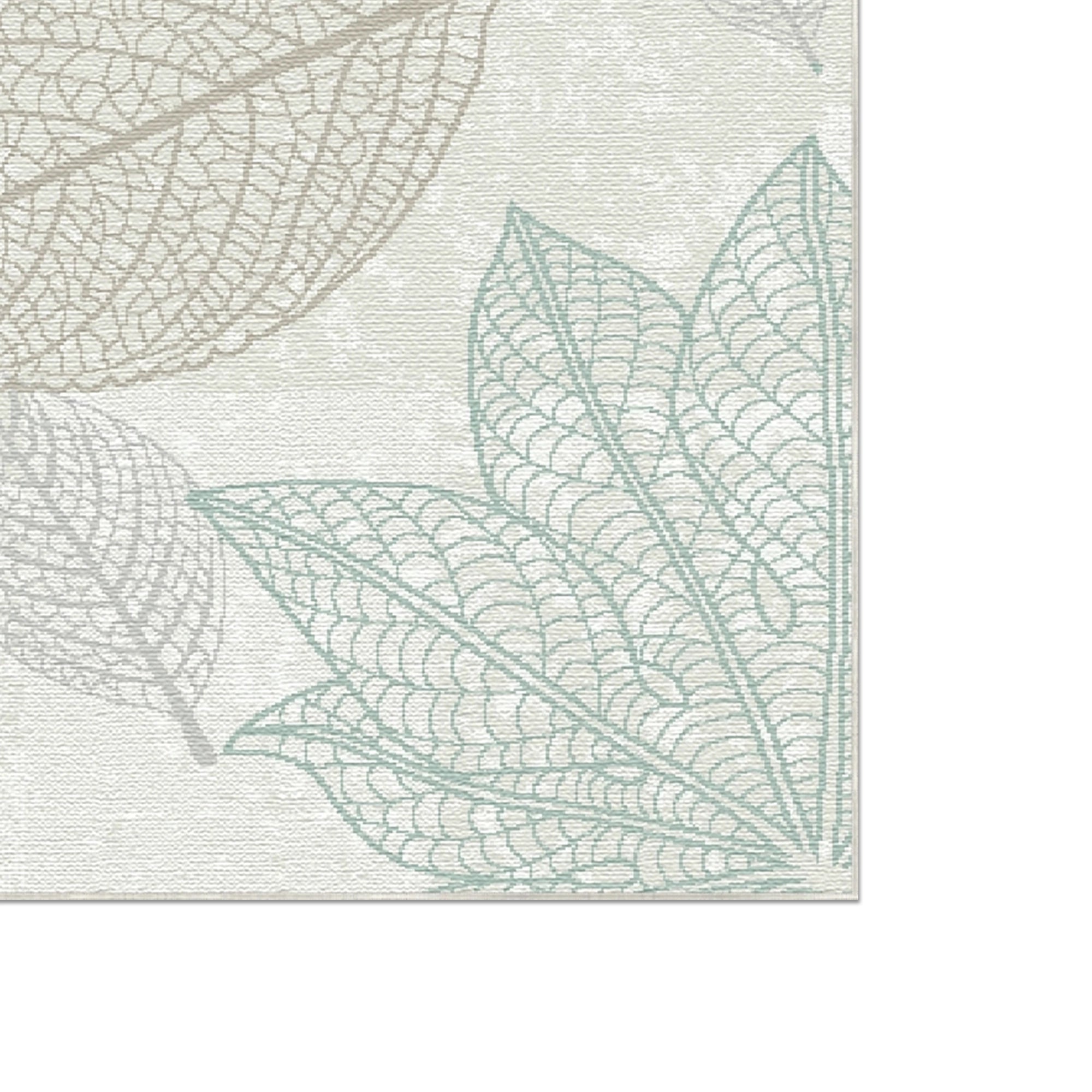 Whispering Leaf Skeletal Rug