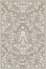 Sand Serenity Floral Medallion Rug 