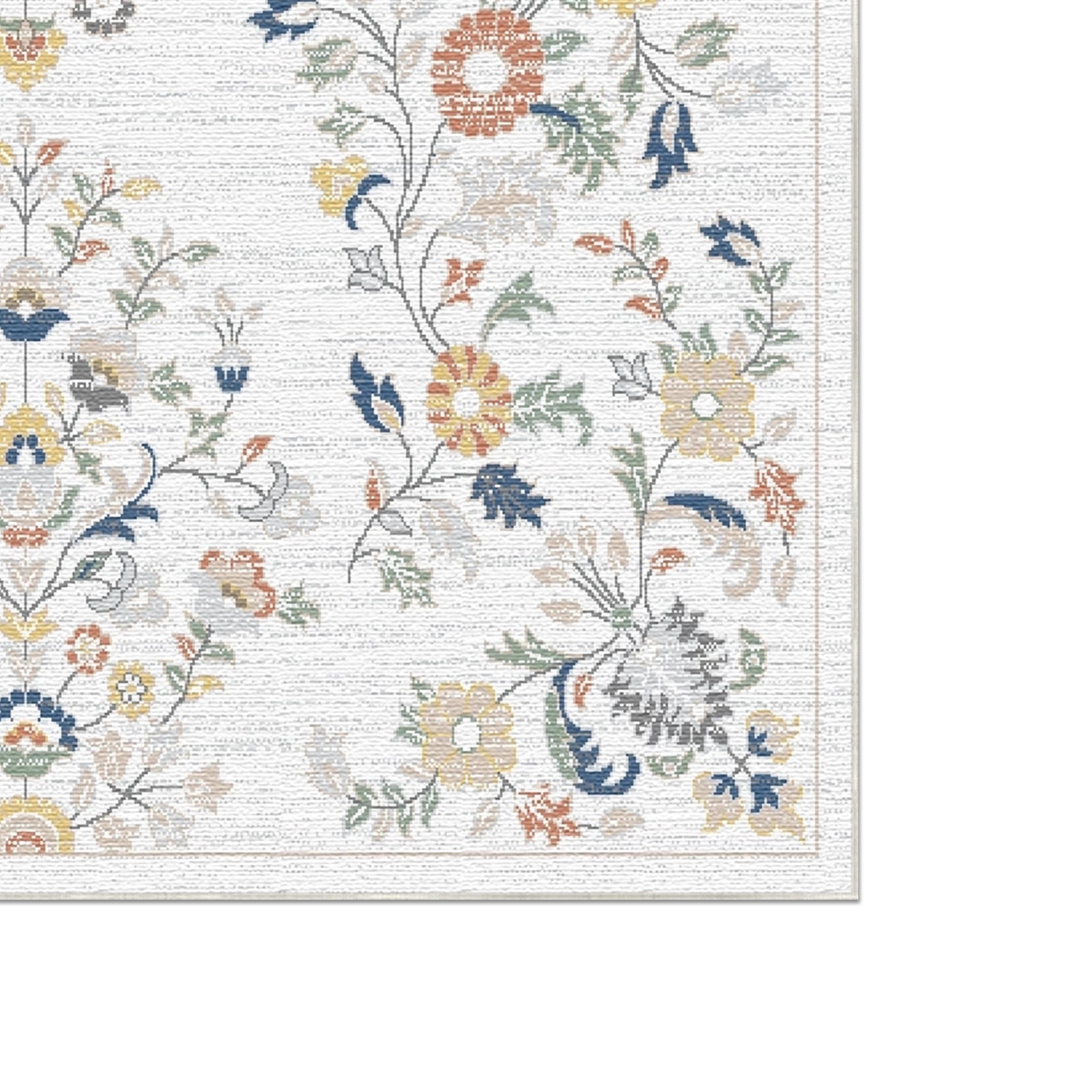 Ethereal Medallion Floral Rug