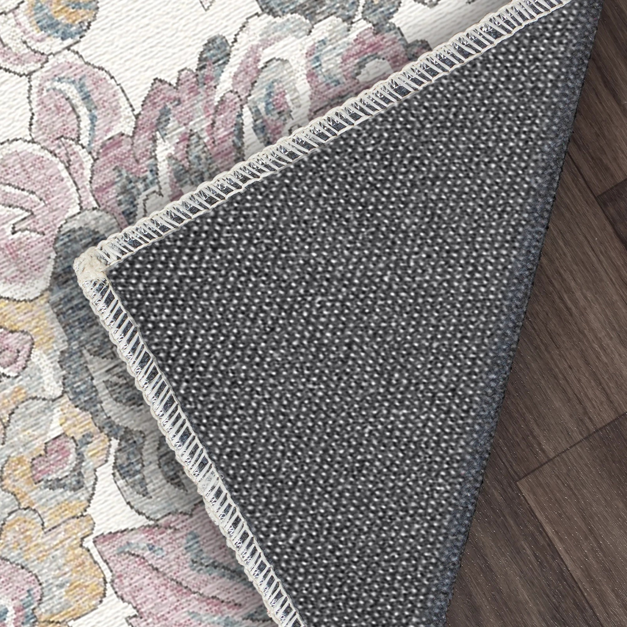 Roseate Heritage Floral Rug