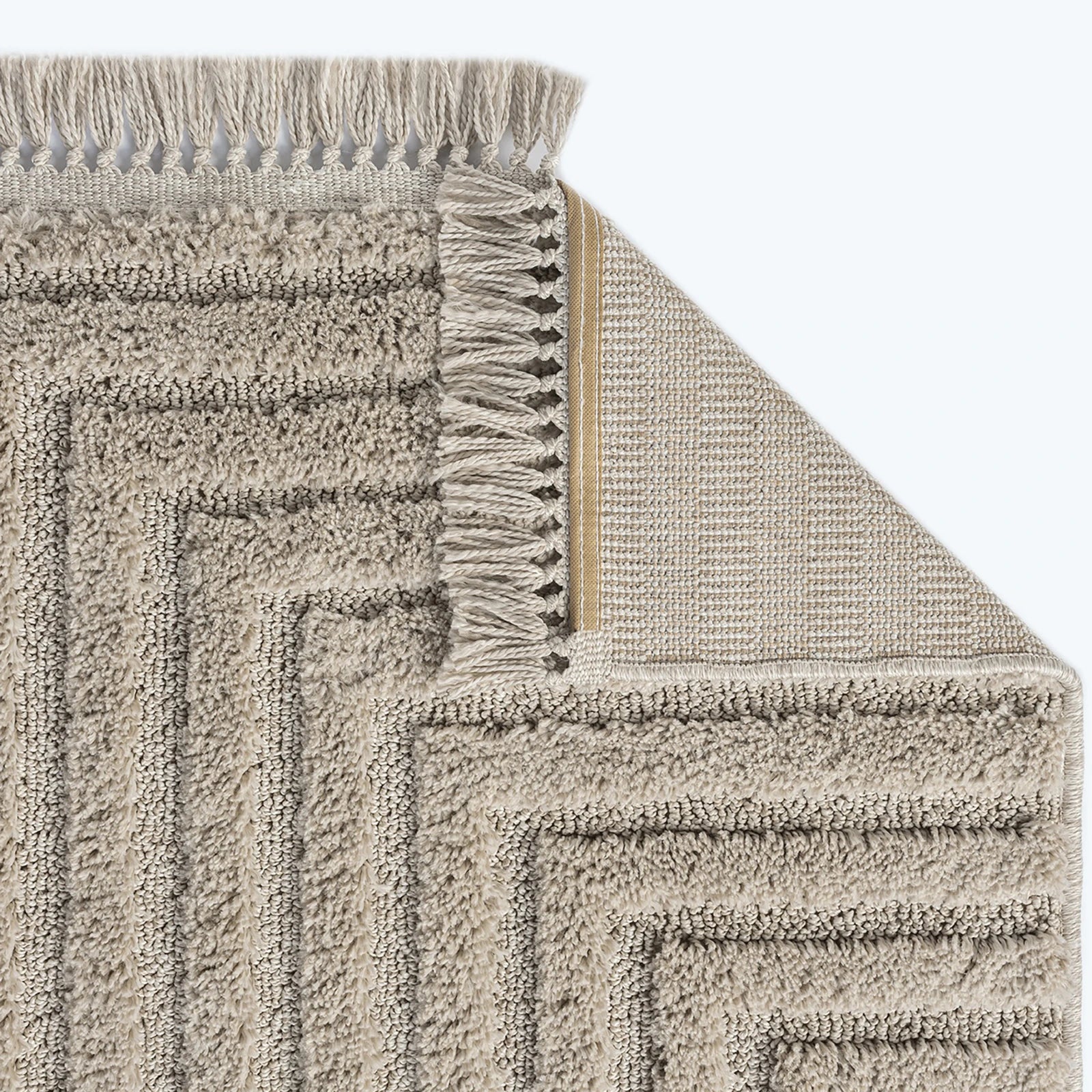 Desert Echo Framed Rug