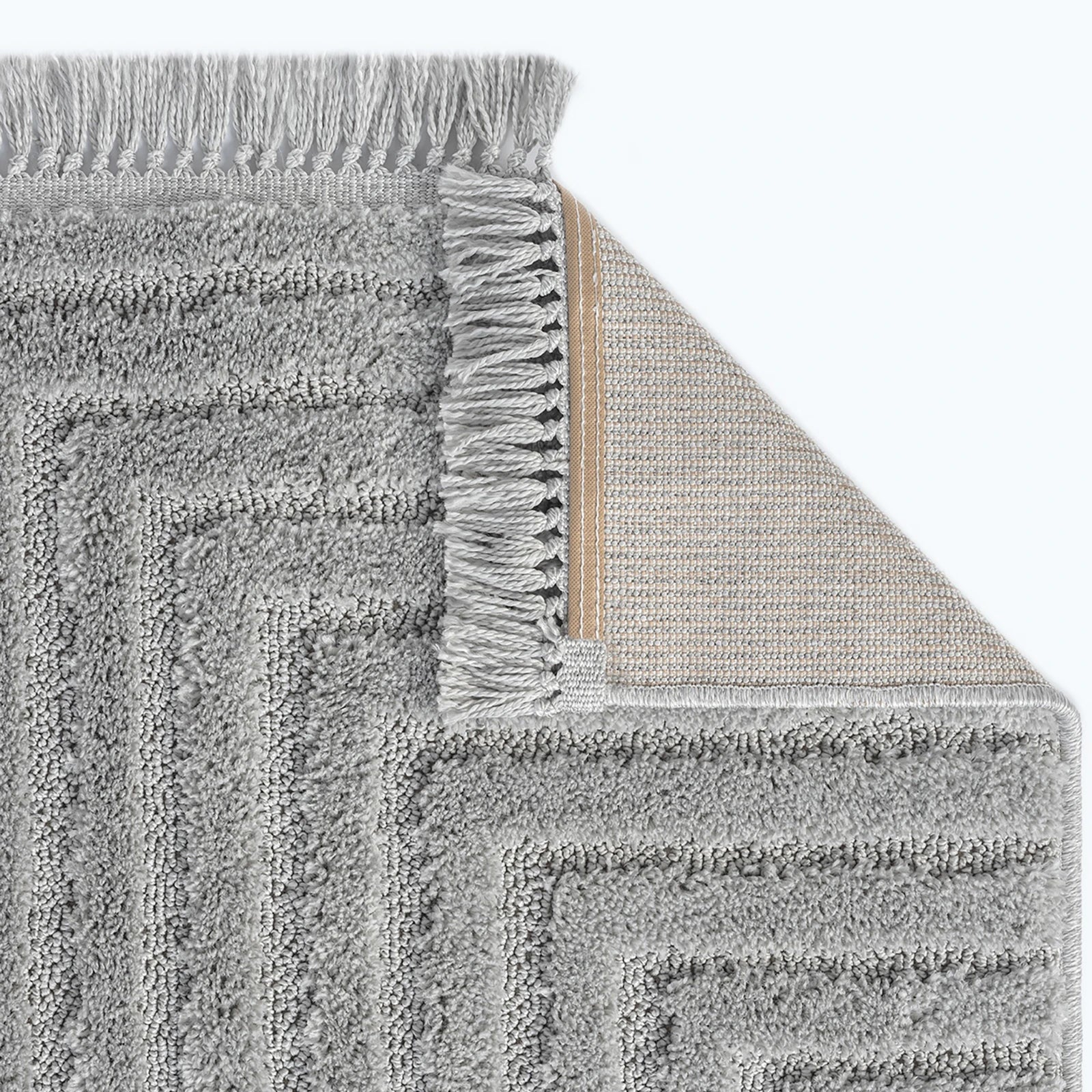Storm Gray Contour Rug